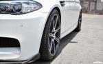 BMW M5 Alpine White by H&R and EAS 2017 года